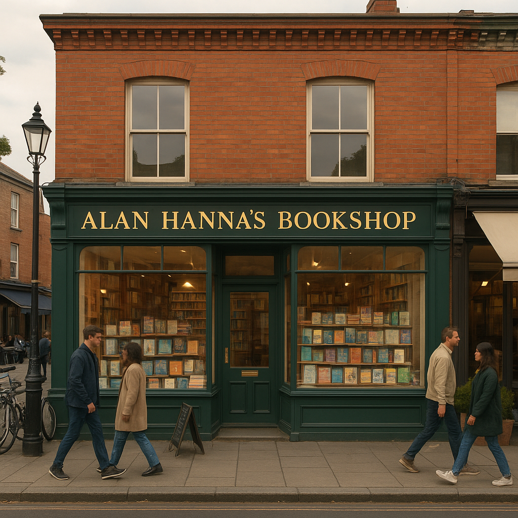 Alan Hanna's Bookshop Dublin
