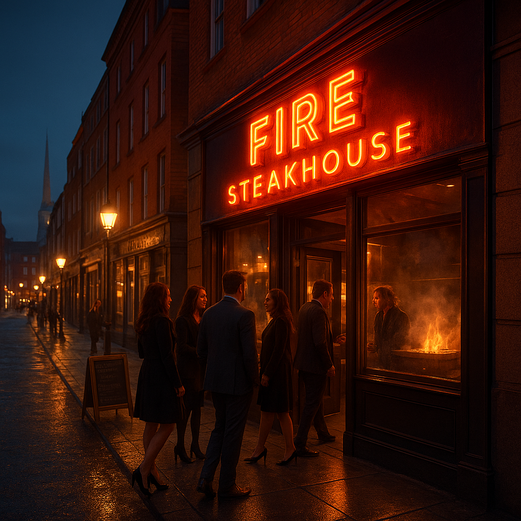 FIRE Steakhouse and Bar Dublin