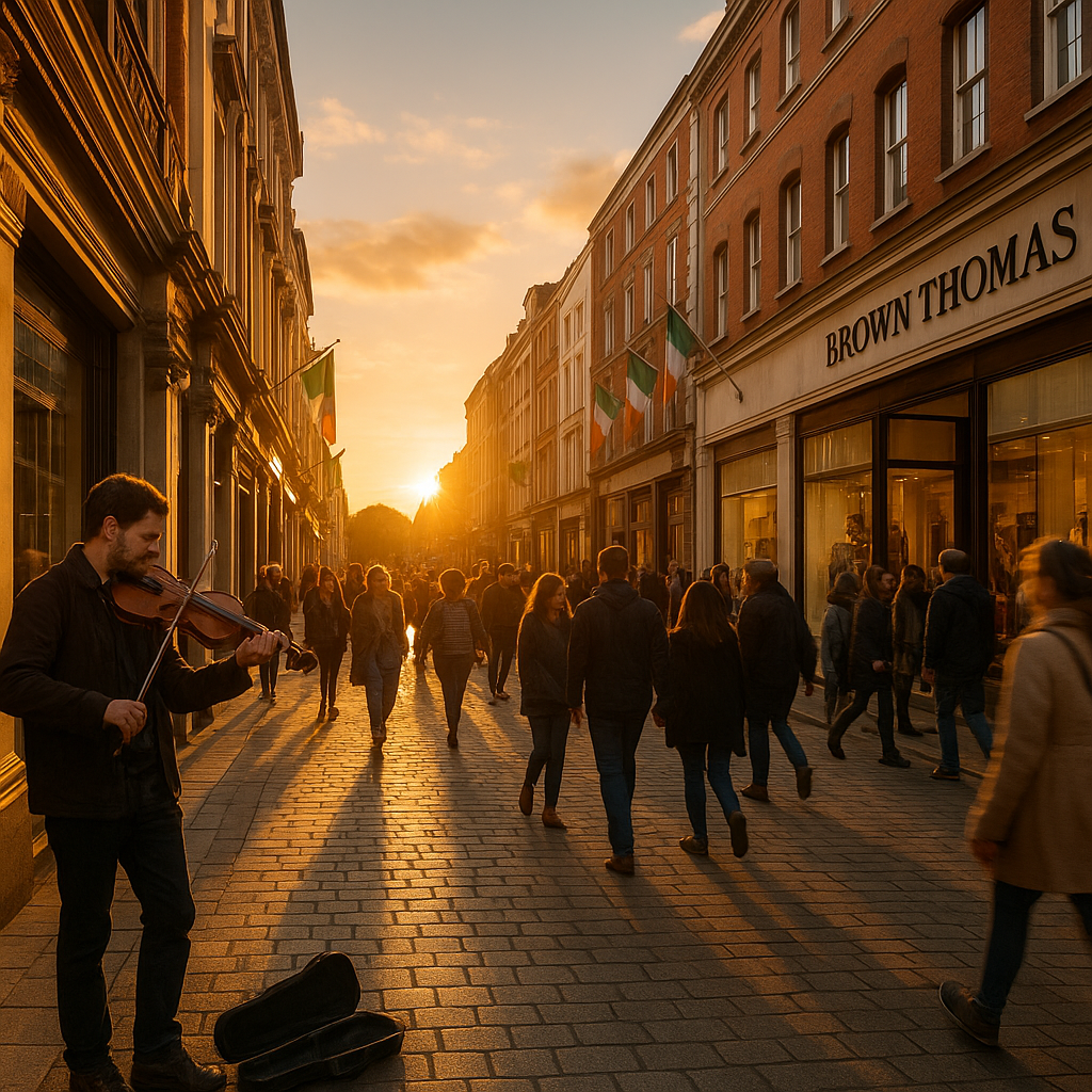 Grafton Street neighbourhood Dublin
