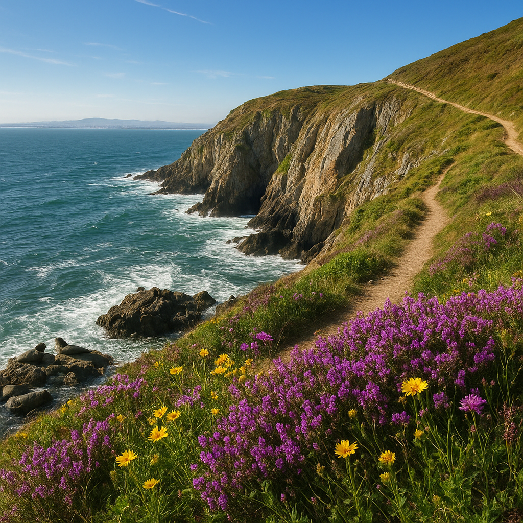 Howth Cliff Path Loop Dublin
