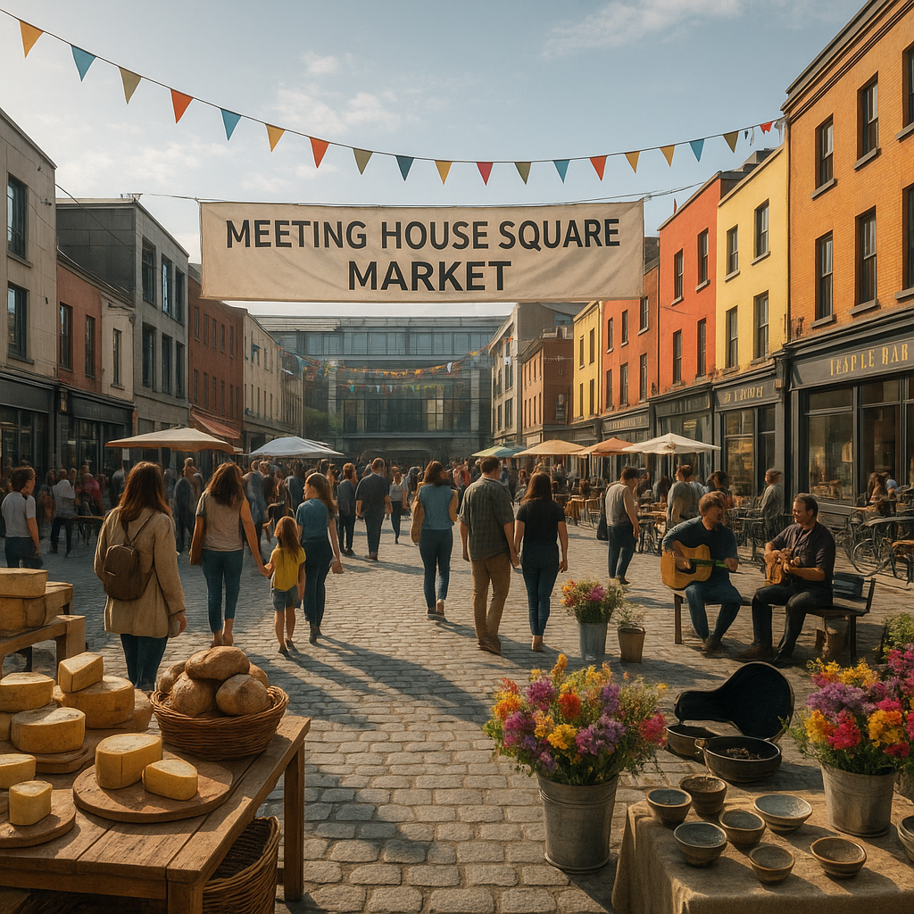 Meeting House Square Market Dublin
