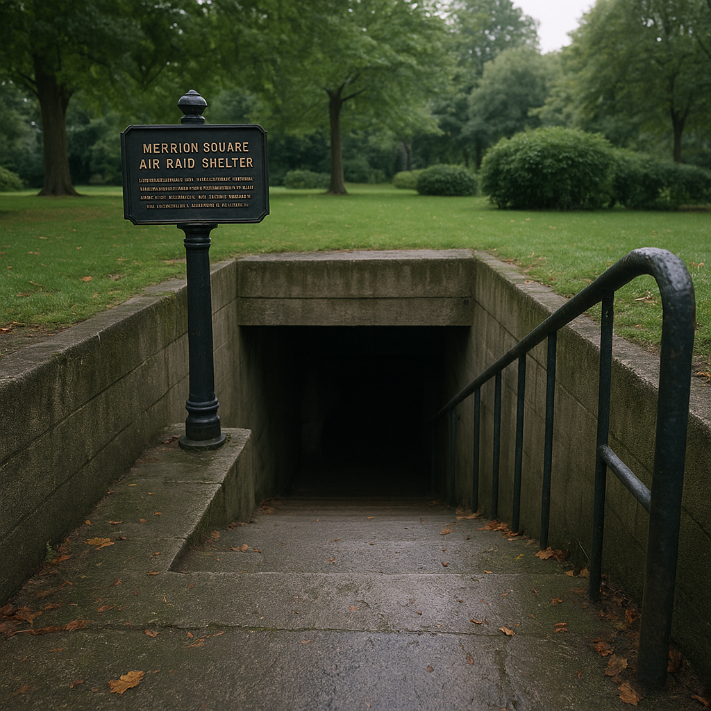 Merrion Square Air Raid Shelter Dublin