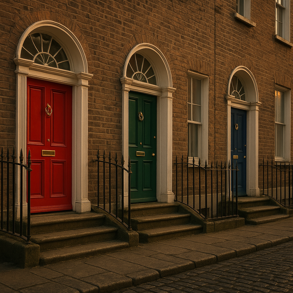 Merrion Square Georgian Doors Dublin