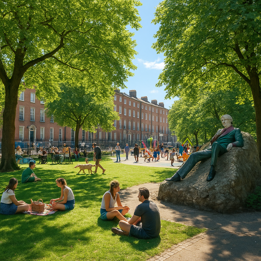 Merrion Square Park Dublin
