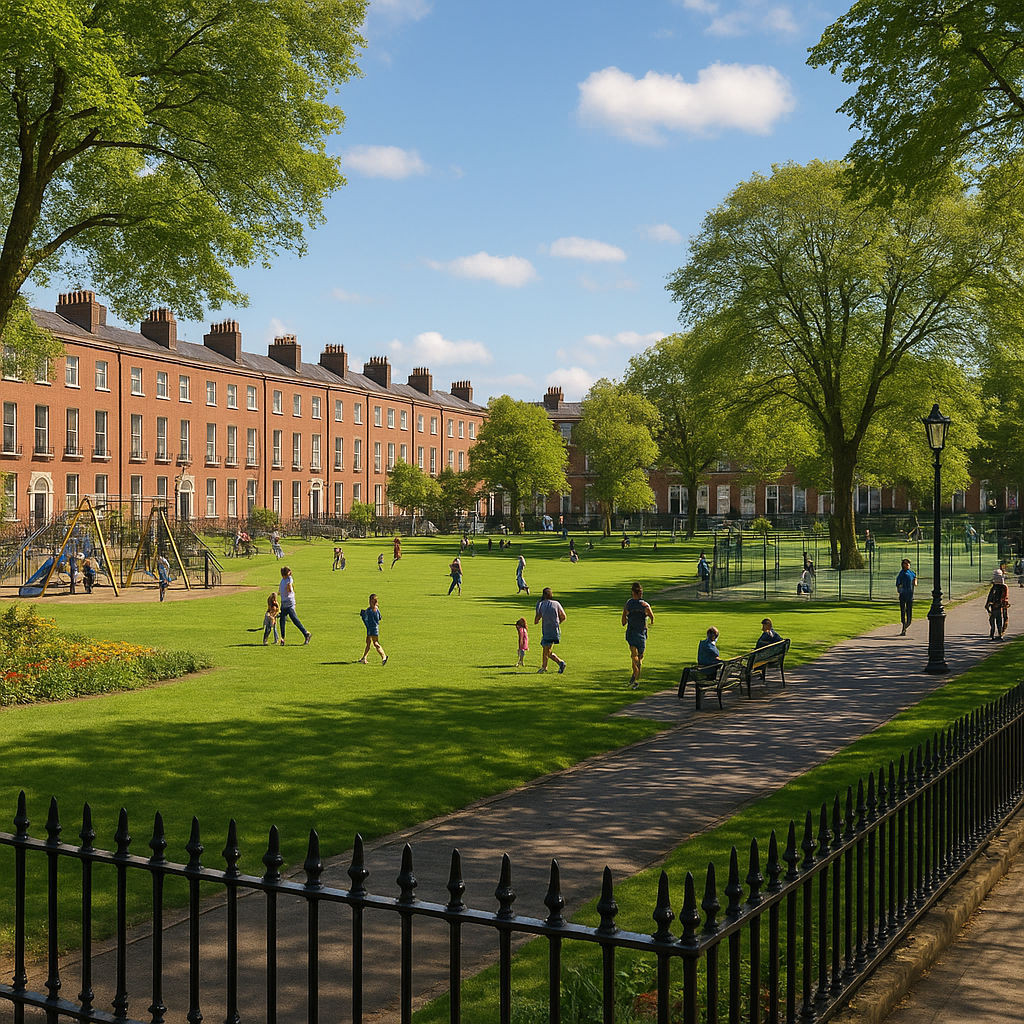 Mountjoy Square Park Dublin