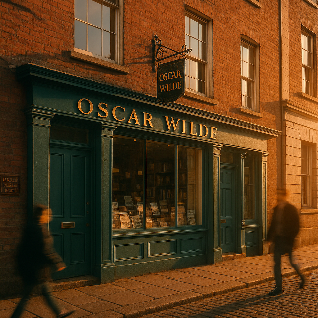 Oscar Wilde Birthplace and Shop Dublin