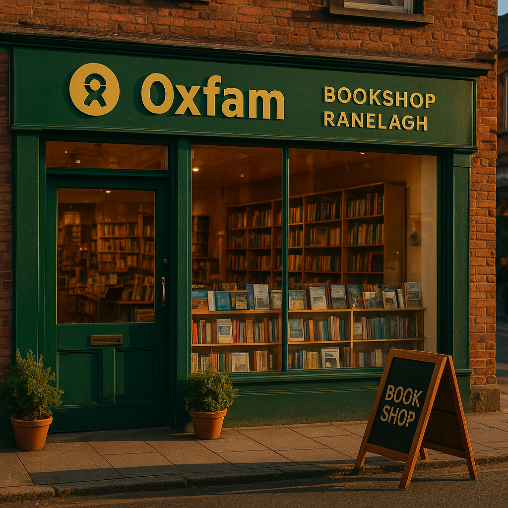 Oxfam Bookshop Ranelagh Dublin