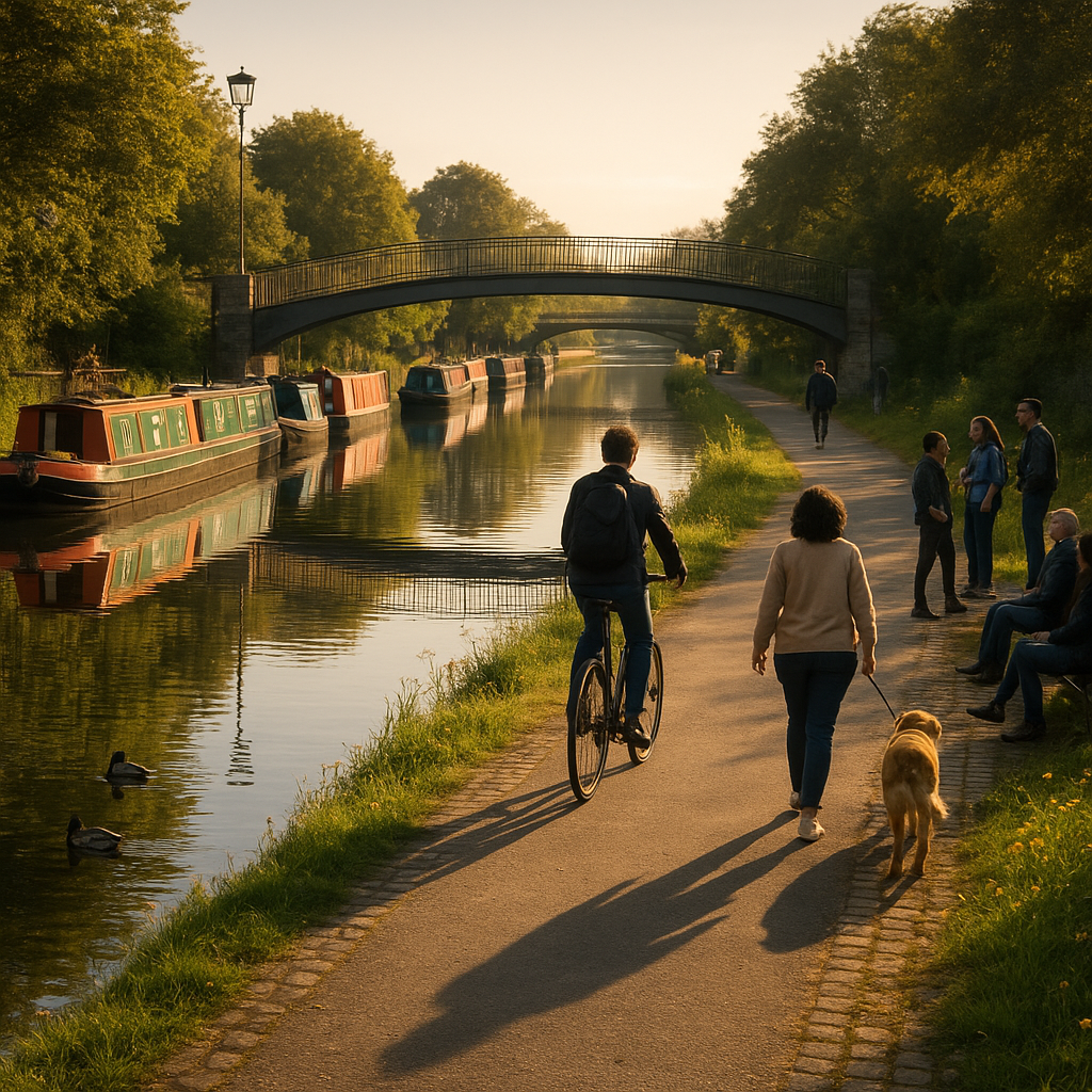 Royal Canal Bank Linear Park Dublin