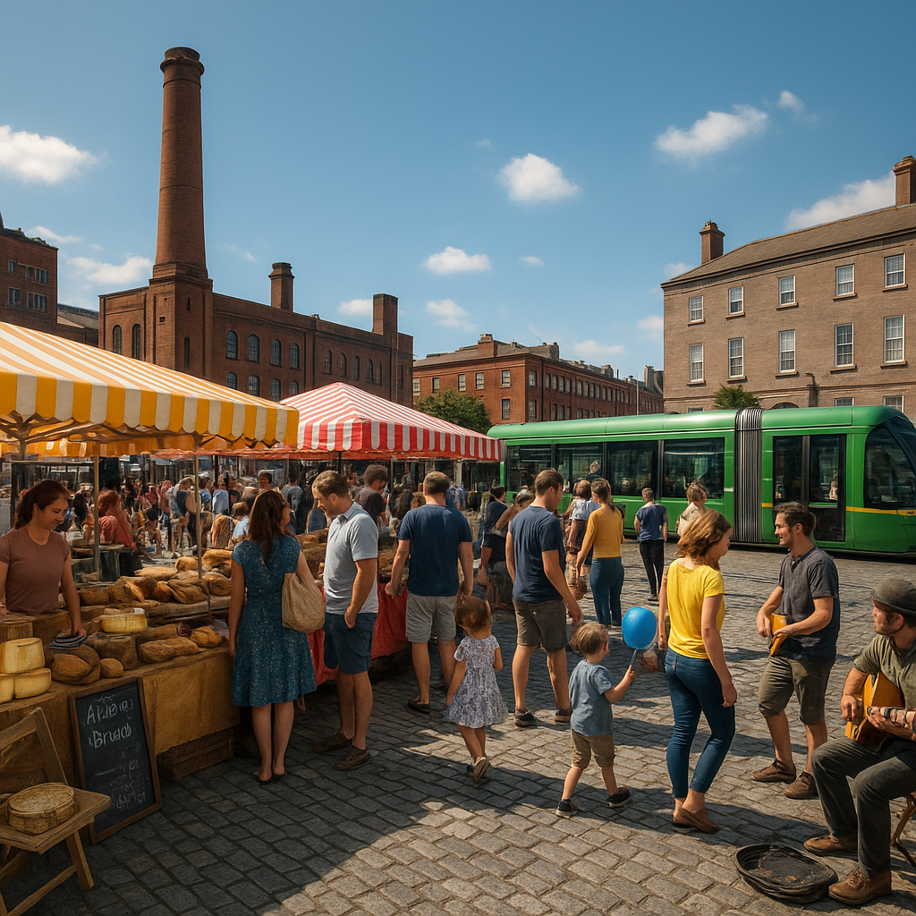 Smithfield Square Farmers Market Dublin