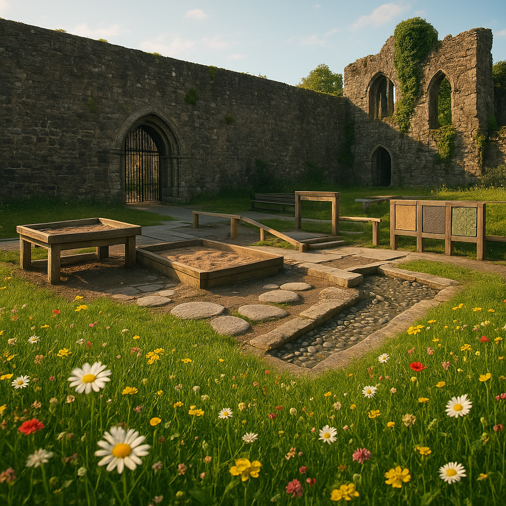 St Audoen's Park and City Walls Dublin