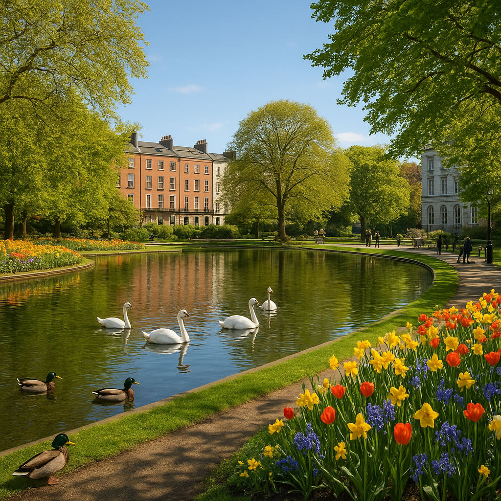 St Stephen's Green Park Dublin