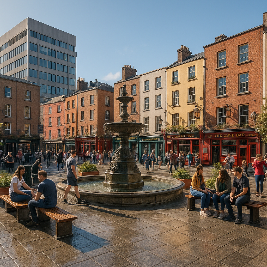 Temple Bar Square Dublin