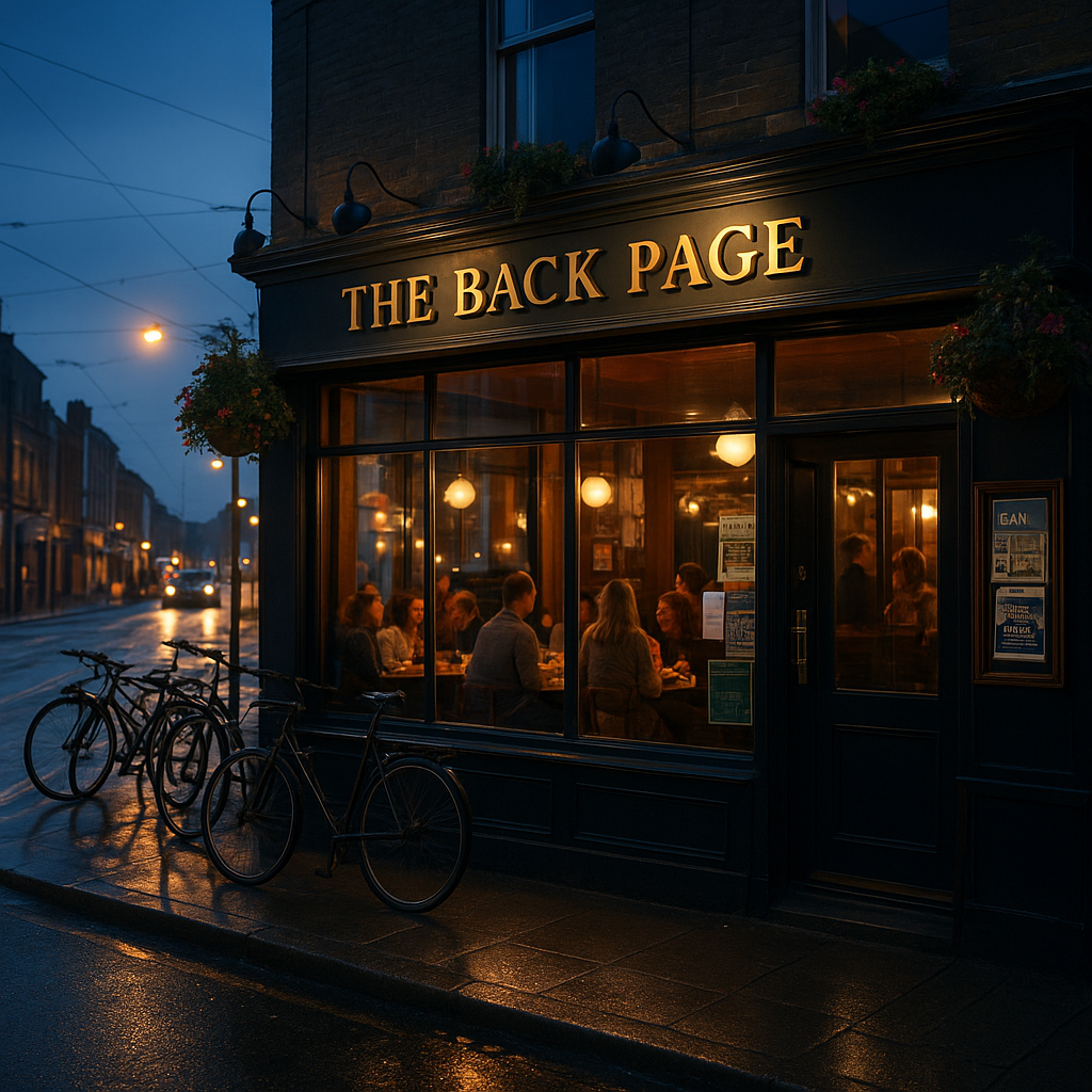 The Back Page Dublin